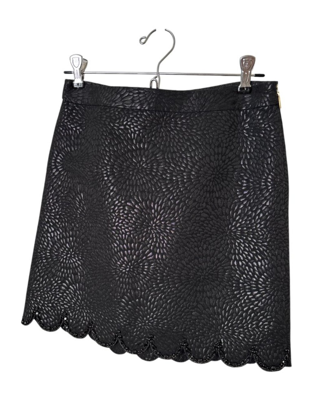 Draper James Black Mini Skirt size 0 Black